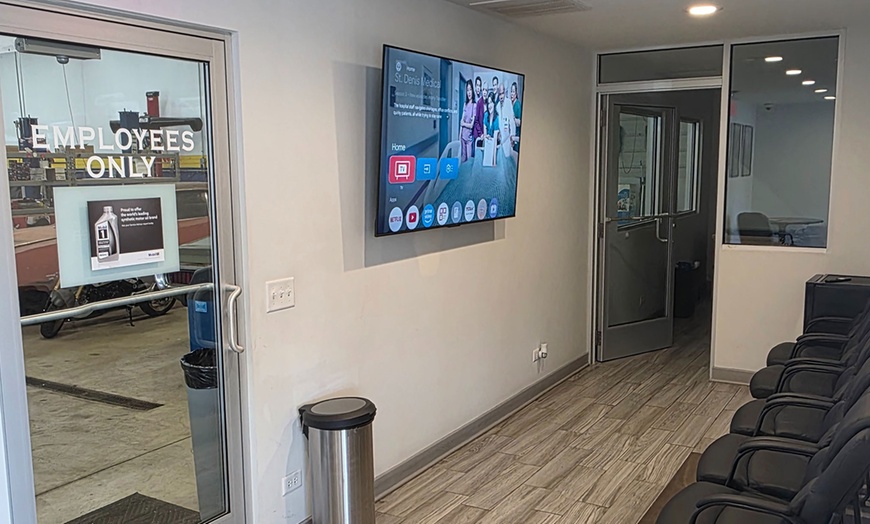 Image 5: Full Synthetic Oil Change & Multi Point Inspection or Wheel Alignment