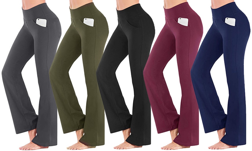 Image 1: Gerade geschnittene Sporthose für Damen