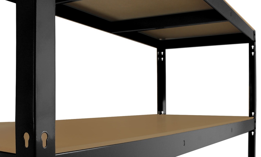 Image 4: Q-Rax Heavy-Duty Steel 160cm Wide Rack