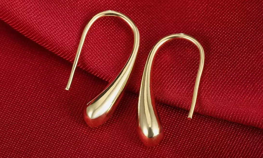 925 Sterling Silver Teardrop Earrings