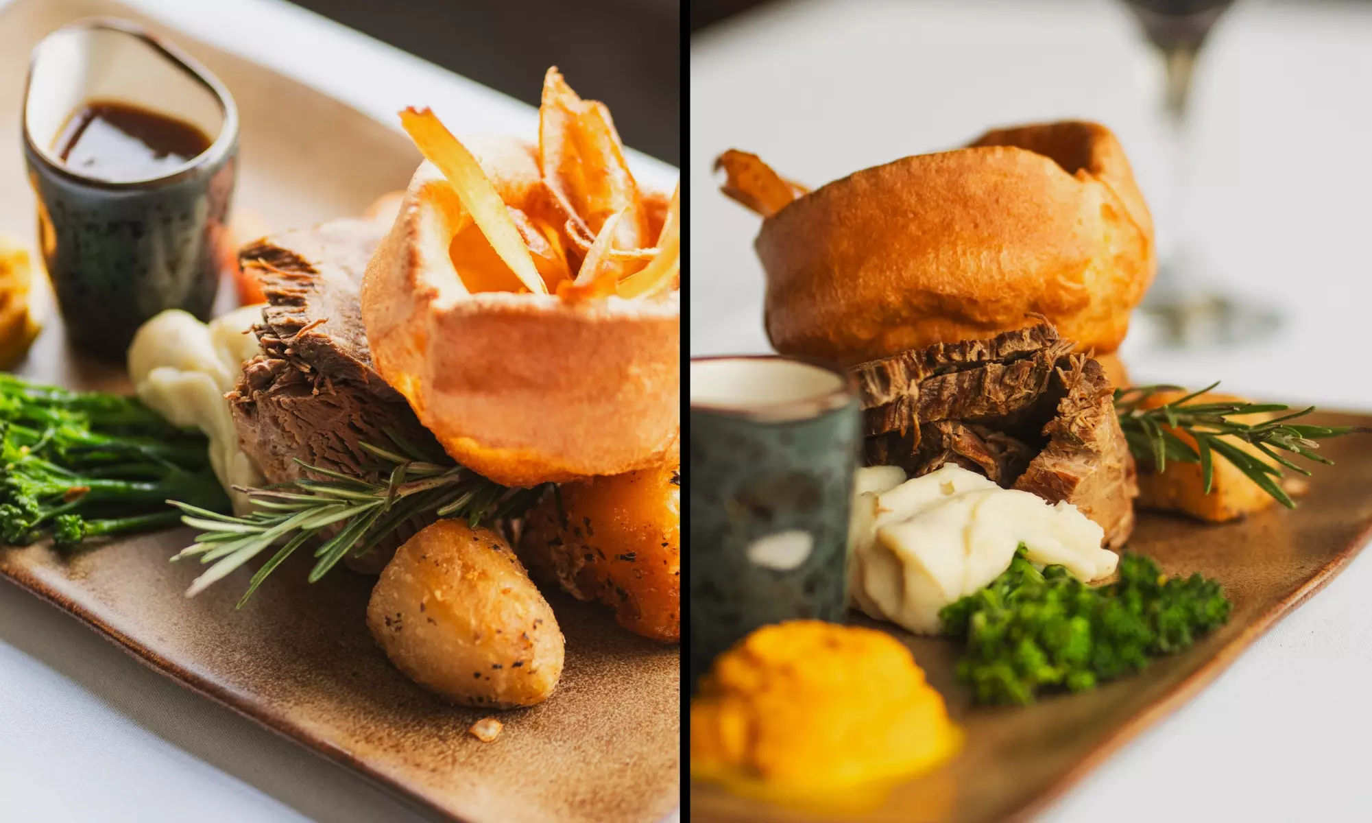Premium Sunday Roast with Side & Wine, Beer or Soft Drink