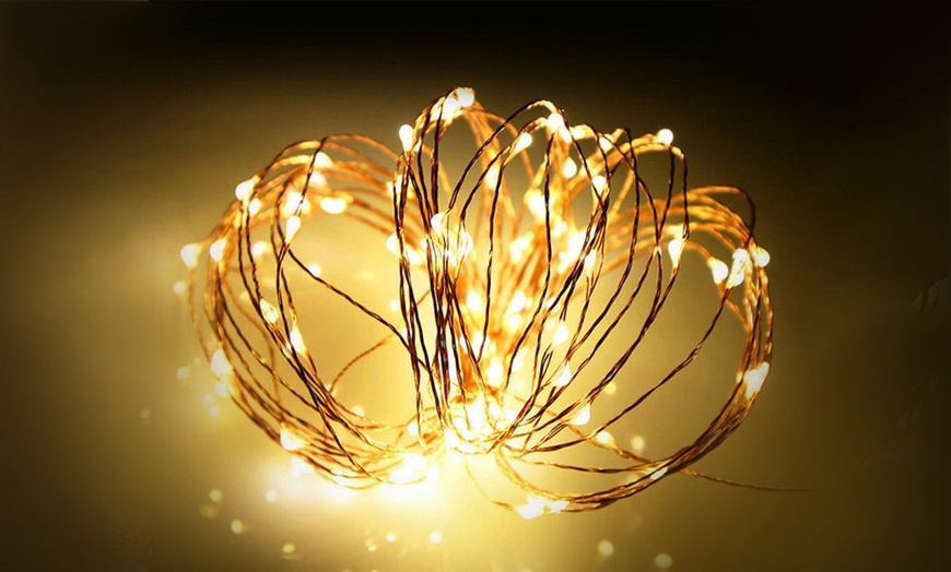 Image 9: Garden Solar Powered Fairy String Light