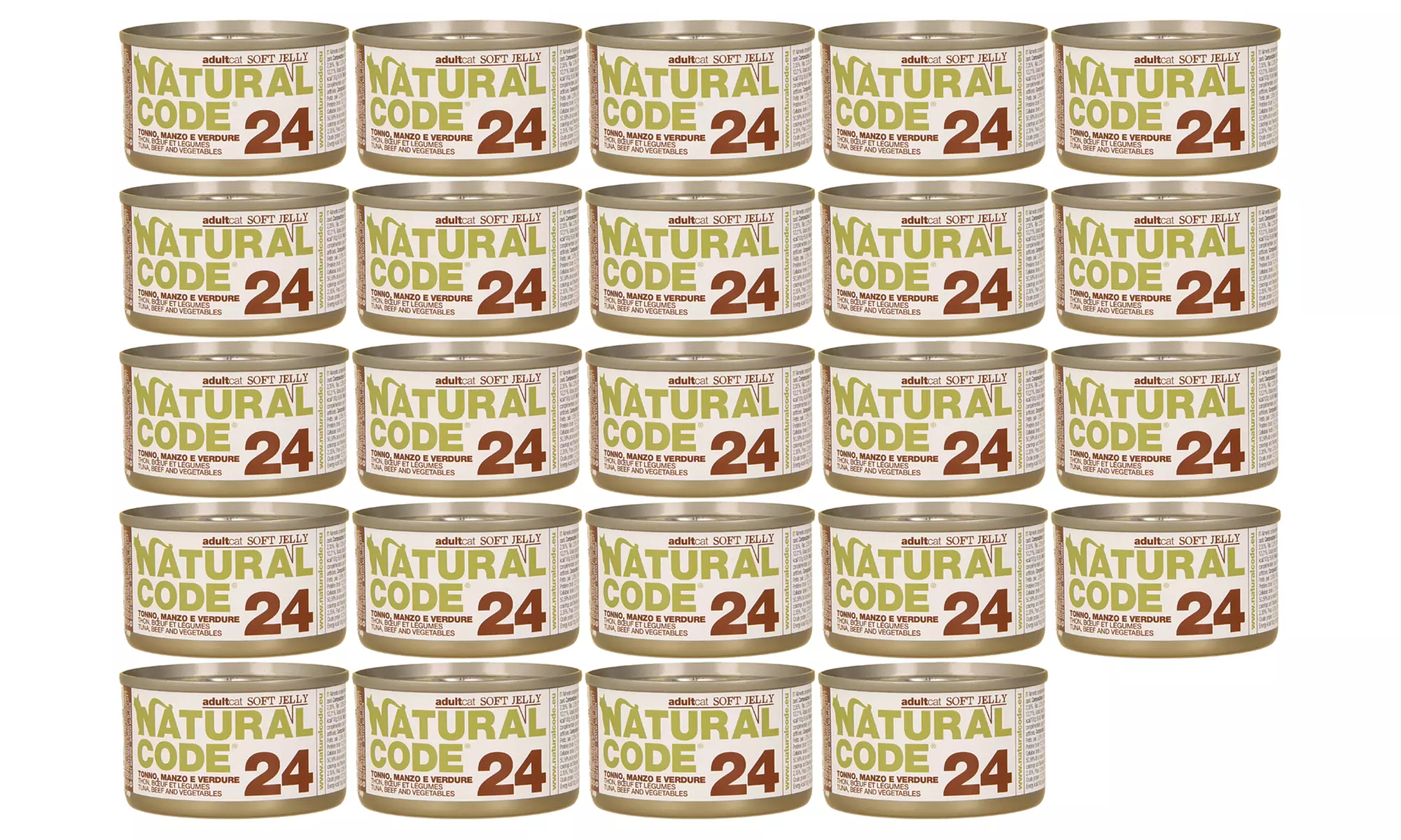 Natural Code - Cibo umido per gatti con ingredienti selezionati