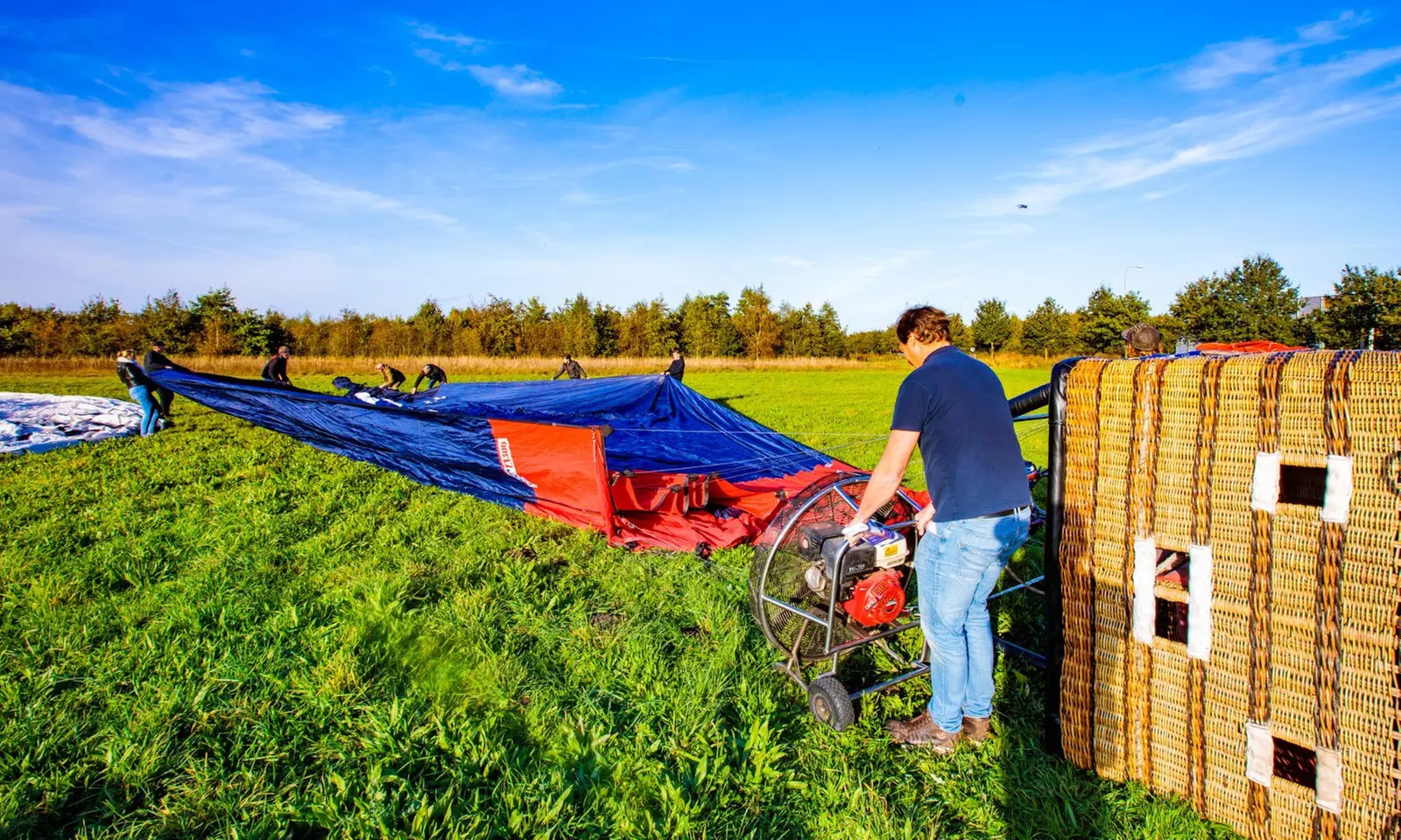 Grote hoogte: ballonvaart vanaf Breda, Den Bosch, Eindhoven of Tilburg