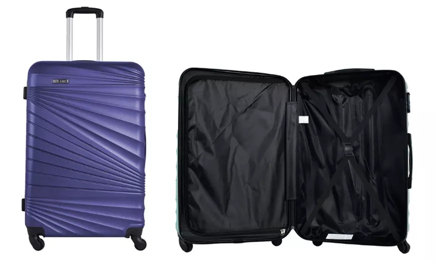 Image 3: Lot de 3 ou 4 valises rigides de la marque WellHome