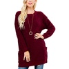 Image 6: Riah Fashion Women's Popcorn Pocket Sweater