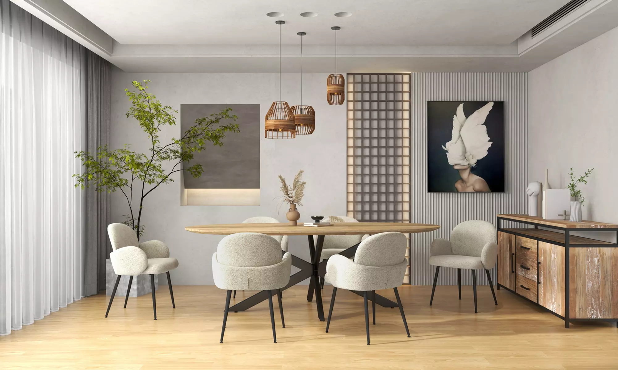 Lot de 2 fauteuils de table "Alicia" en tissu Cozy de Doosense, coloris au choix, livraison offerte - Primary Image