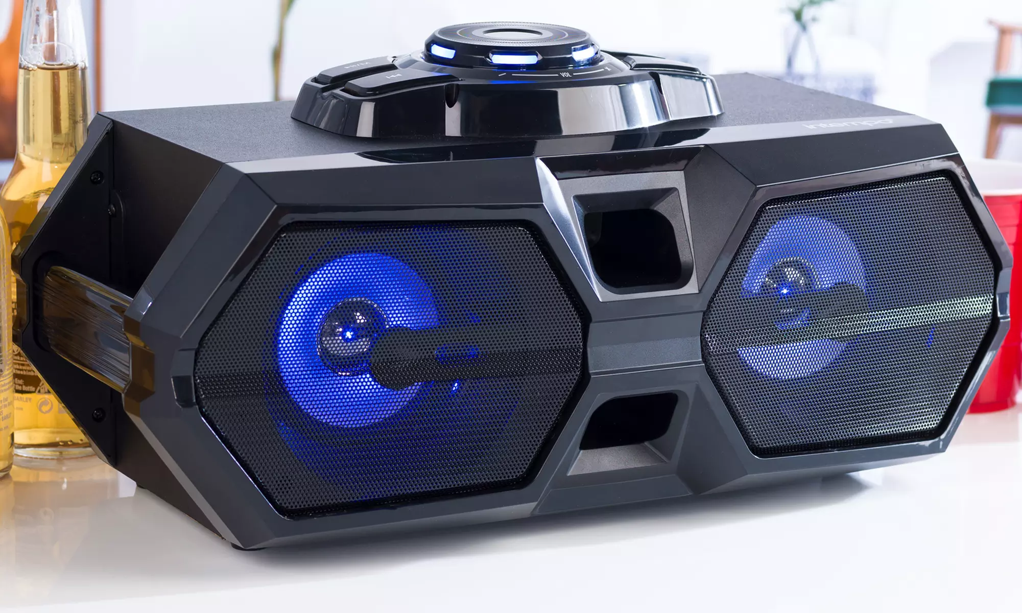 Enceinte bluetooth LED rechargeable Intempo - Primary Image