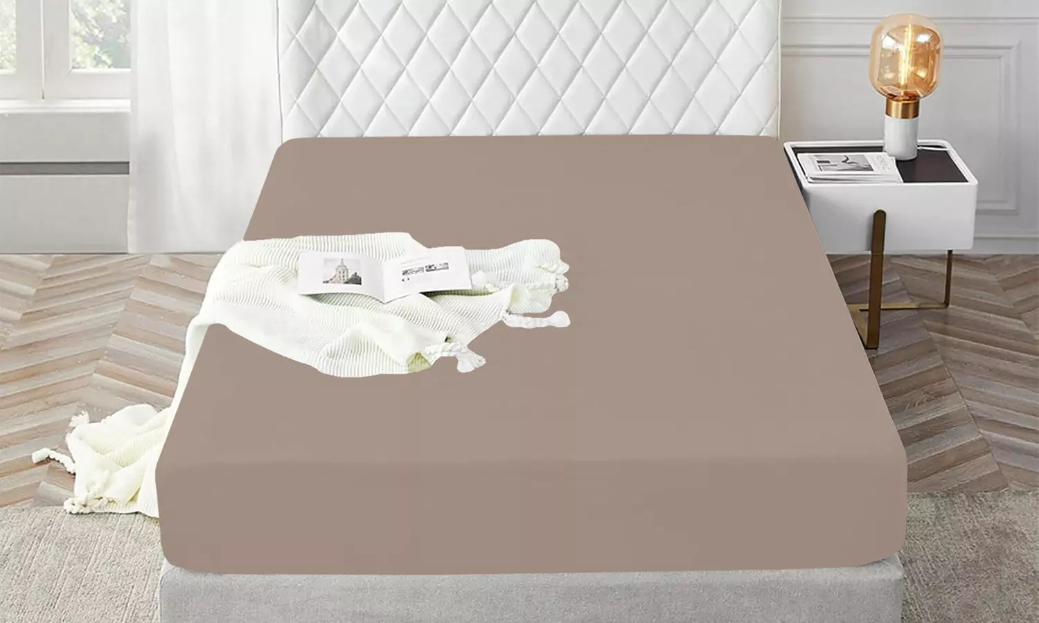 Lenzuolo sotto in cotone Jersey