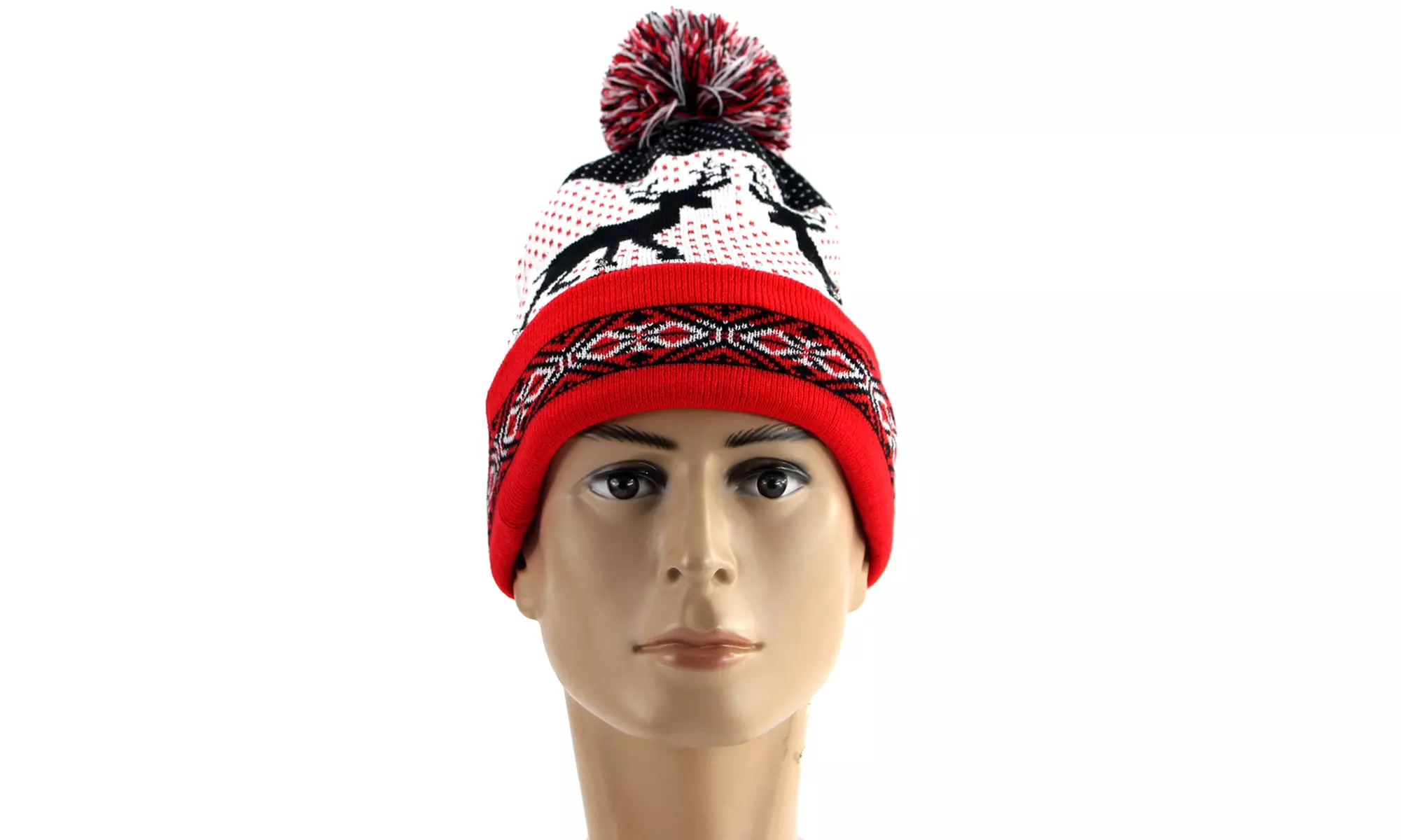 EZGO Colorful 10 LED Light Up Beanie Knit Hat Winter Warm