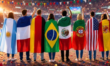 1 World Cup Custom Flag - Numerous Options (Shipping Not Included) - Yes Bobbleheads
