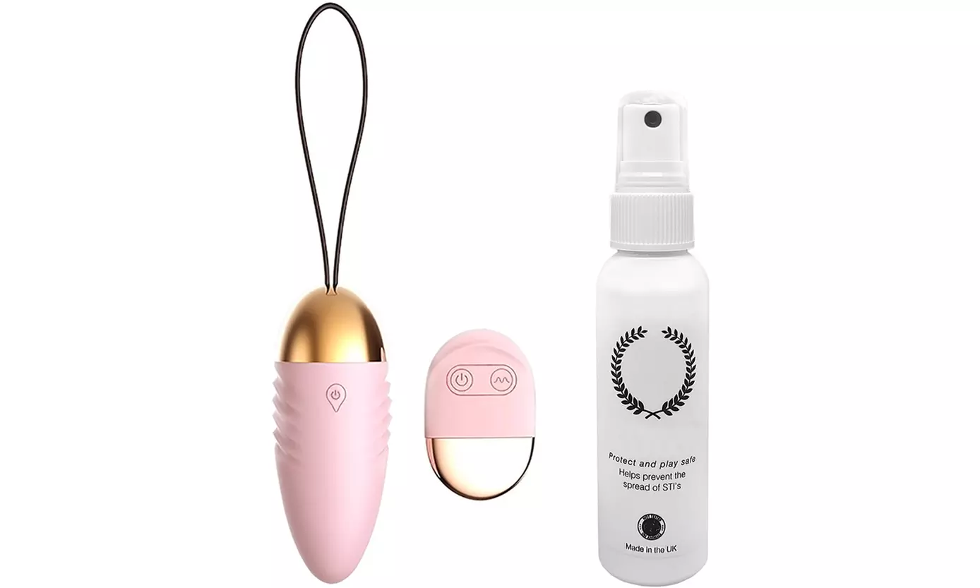 Œuf vibrant télécommandé de luxe, 10 modes de vibrations - Second Medium