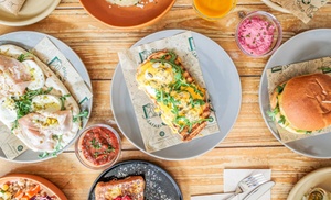 Brunch o merienda con opciones dulces, saladas y gourmet para 2 o 4 Brunch o merienda con opciones dulces, saladas y gourmet para 2 o 4