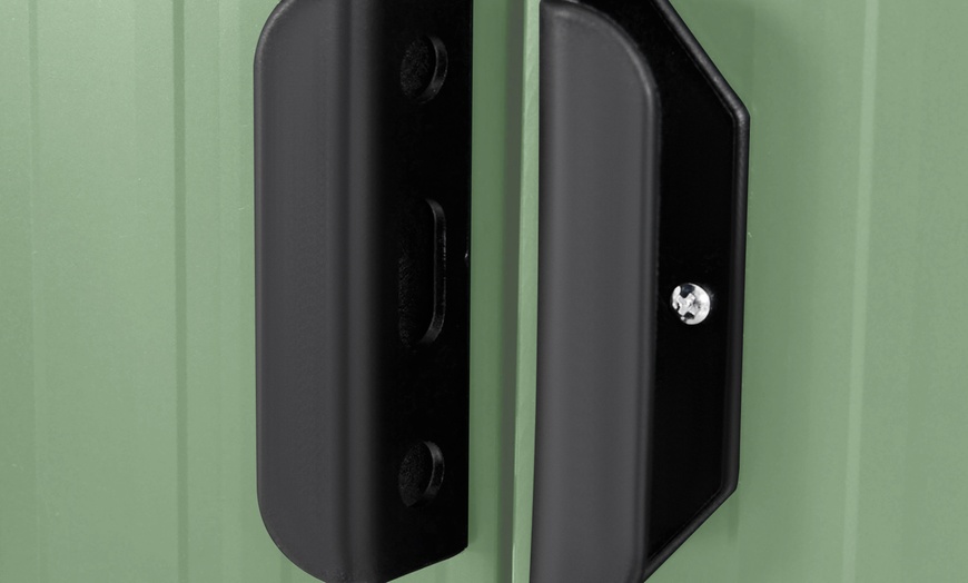 Image 9: Outsunny Outdoor Storage Shed 7ft x 4ft