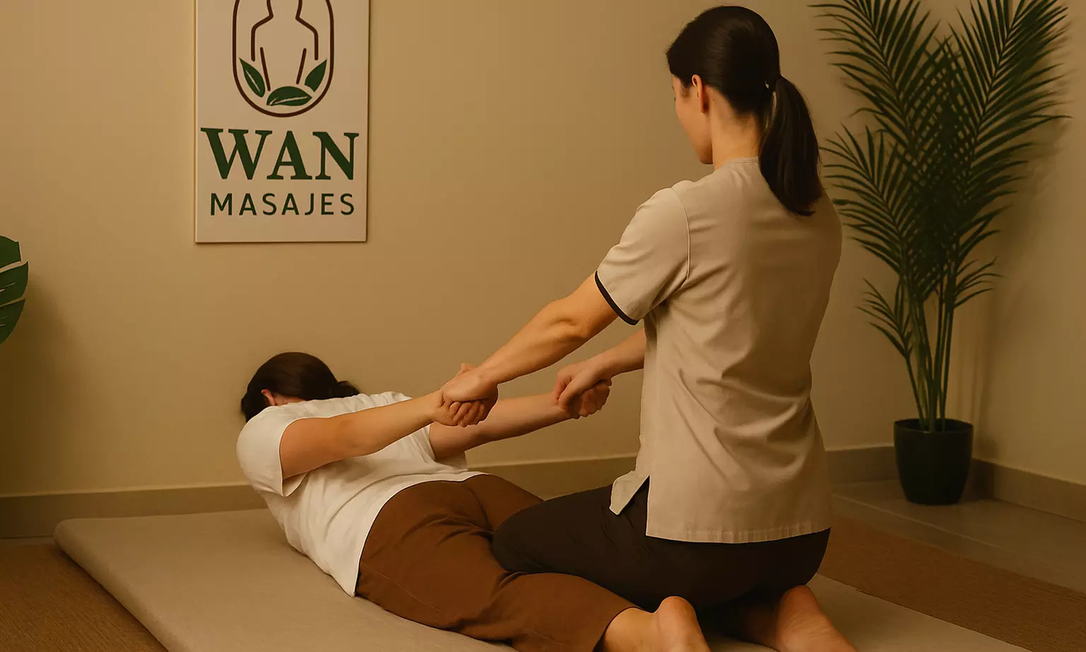 Hasta 45% de dto. en Masaje - Parejas en WAN MASAJES EN MADRID - Second Medium