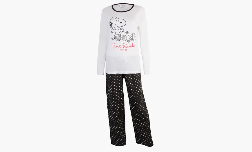 Image 5: Pyjamas longs Disney et Snoopy