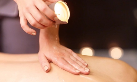 Massage corps coquillage chauds 1h