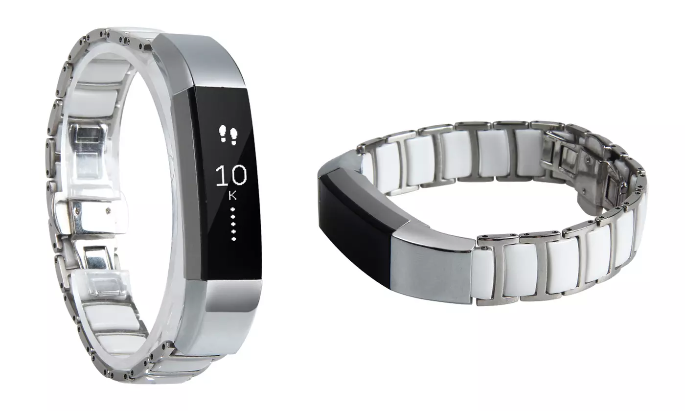 Fitbit Alta Metal Link Replacement Bracelet Band - Second Medium