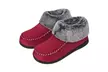 VONMAY Womens Suede Bootie Slippers Furry Plush Boots House Shoes Indoor Outdoor - Second Medium