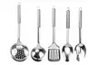 Set of 5 Stainless Steel Heat Resistant Kitchen Gadgets Utensil Set - Second Medium