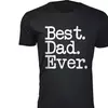 Best Dad Ever Typewriter Font - Black