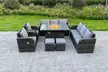 Deluxe 10-Seater Rattan Garden Furniture Set - Image 4
