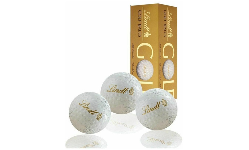 Image 3: Lindt Milk Chocolate Golf Balls