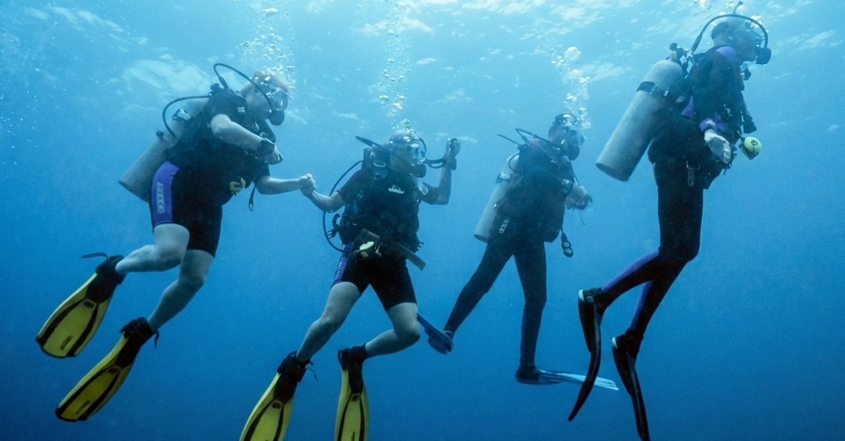 Bautismo de buceo con reportaje fotográfico en Alicante