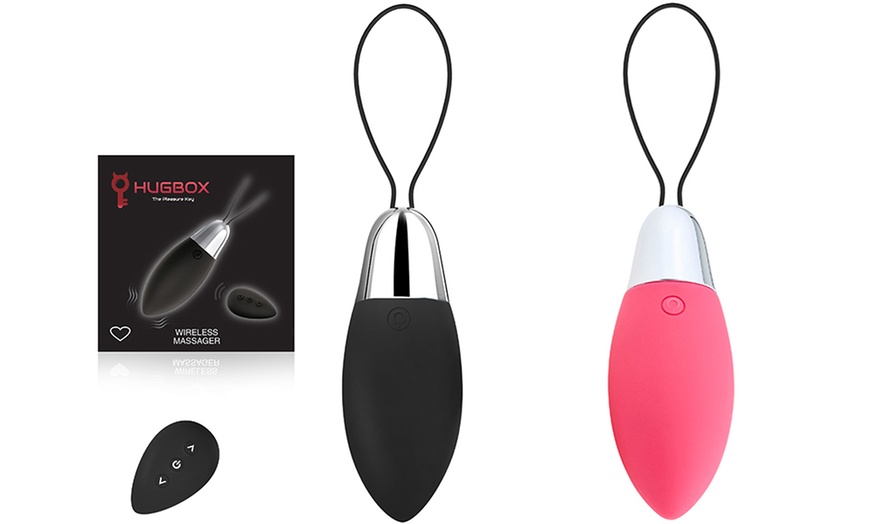 Image 1: Sextoy - Œuf vibrant Hugbox "Ultimate" avec télécommande longue portée