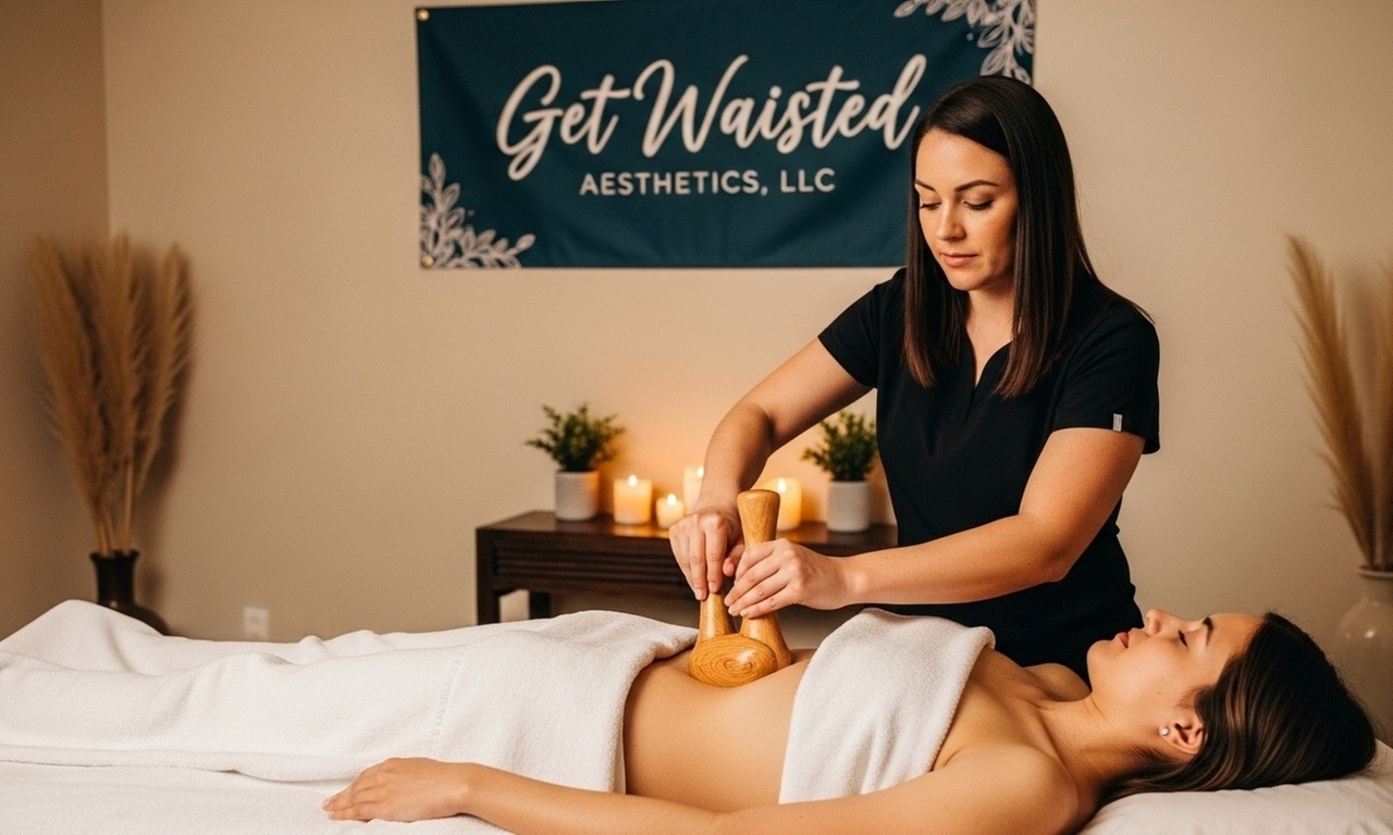 60 Minutes Lymphatic Drainage Massage with Wood Therapy