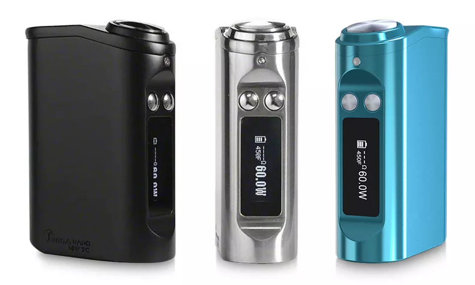 Tesla Nano 60W Temperature Controlled Box Mod or Starter Set from Midwest Vape Supply - Primary Image