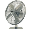 Image 2: Planet Direct 12'' Desk Fan Electric Oscillating Metal Cooling