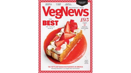 One-Year Subscription to Print VegNews Magazine - Blue Dolphin Magazines