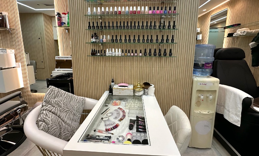 Image 2: Get Classic or Gelish Manicure, Pedicure or Acrylic Nail Extensions!