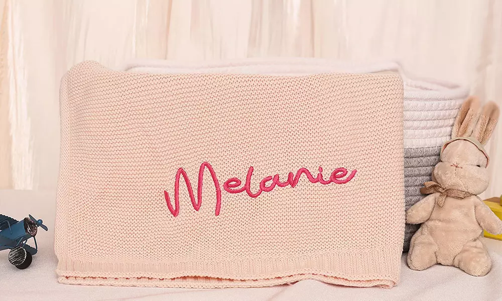 Personalized Embroidery Nap Blankets