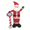 Image 3: Inflatable Christmas Decorations, Santa Claus or Tree