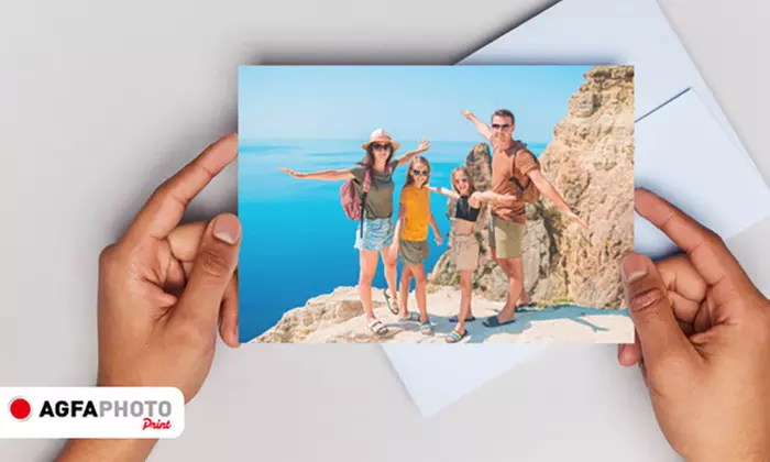 De 100 à 400 tirages photo format 10 x 15 cm avec AgfaPhoto Print