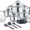 Image 14: Royalty Line 16- oder 18-teiliges Edelstahl-Kochgeschirr-Set