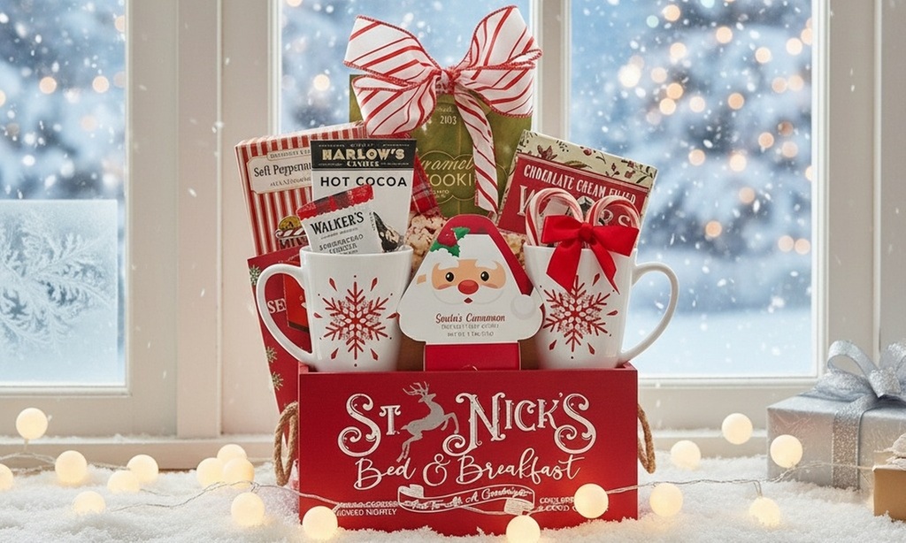 Luxury Holiday Baskets: Lindt, Walker's Shortbread & Gourmet Spa Gifts