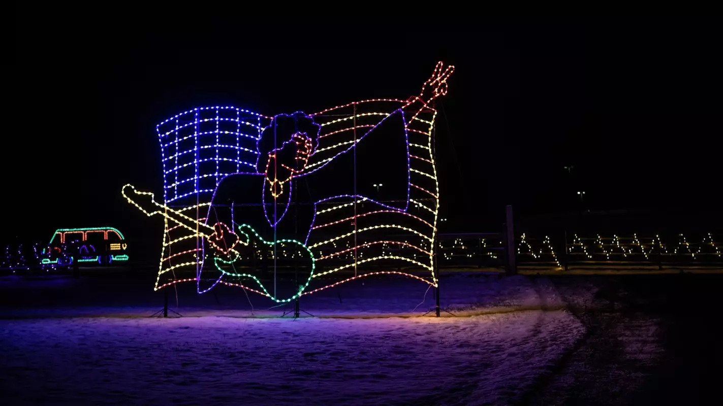 Peace, Love & Lights Holiday Lights from Nov 28 - Dec 28 in Bethel, NY