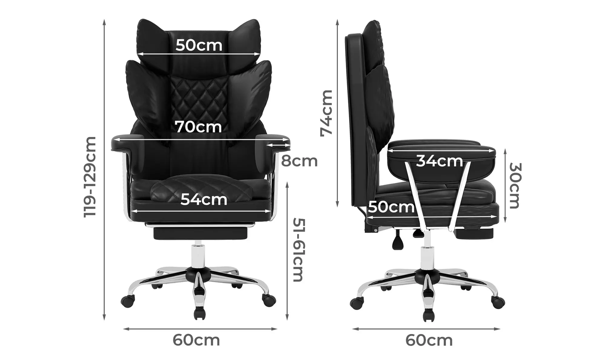 Levede Ergonomic Reclining Office and Gaming Chairs Collection