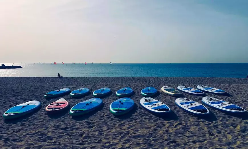 Image 2: Alquiler de 1 o 2 tablas de paddle surf para hasta 2 o 4 personas