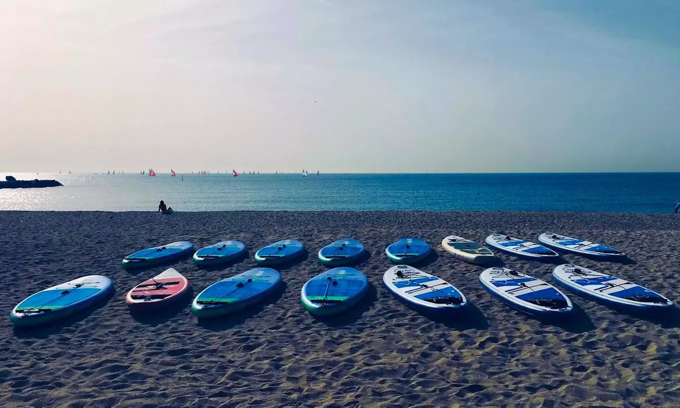 Alquiler de 1 o 2 tablas de paddle surf para hasta 2 o 4 personas