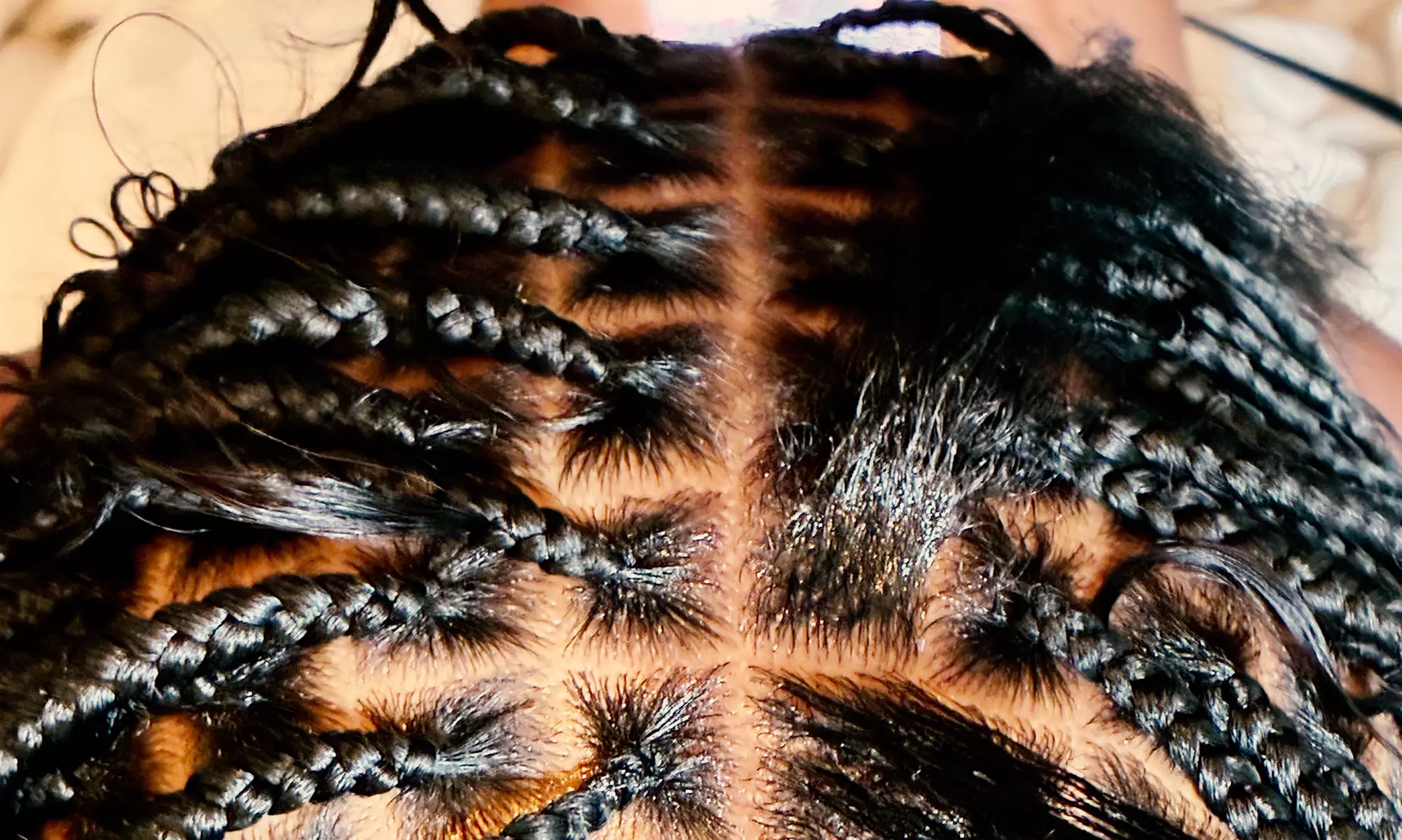Refresh Your Style with Small, Medium or Large Knotless or Box Braid Session ( Up to 50% Off ) - Second Medium