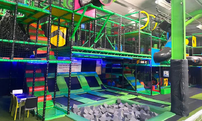 Flip Out, Portsmouth: Try To Reach The Ceiling Or See Who Jumps Higher 
 (Up to 36% Off)