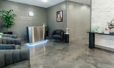 1 Session Blowout Style + Deep Conditioning Hair Treatment - Ohana Salon And Spa