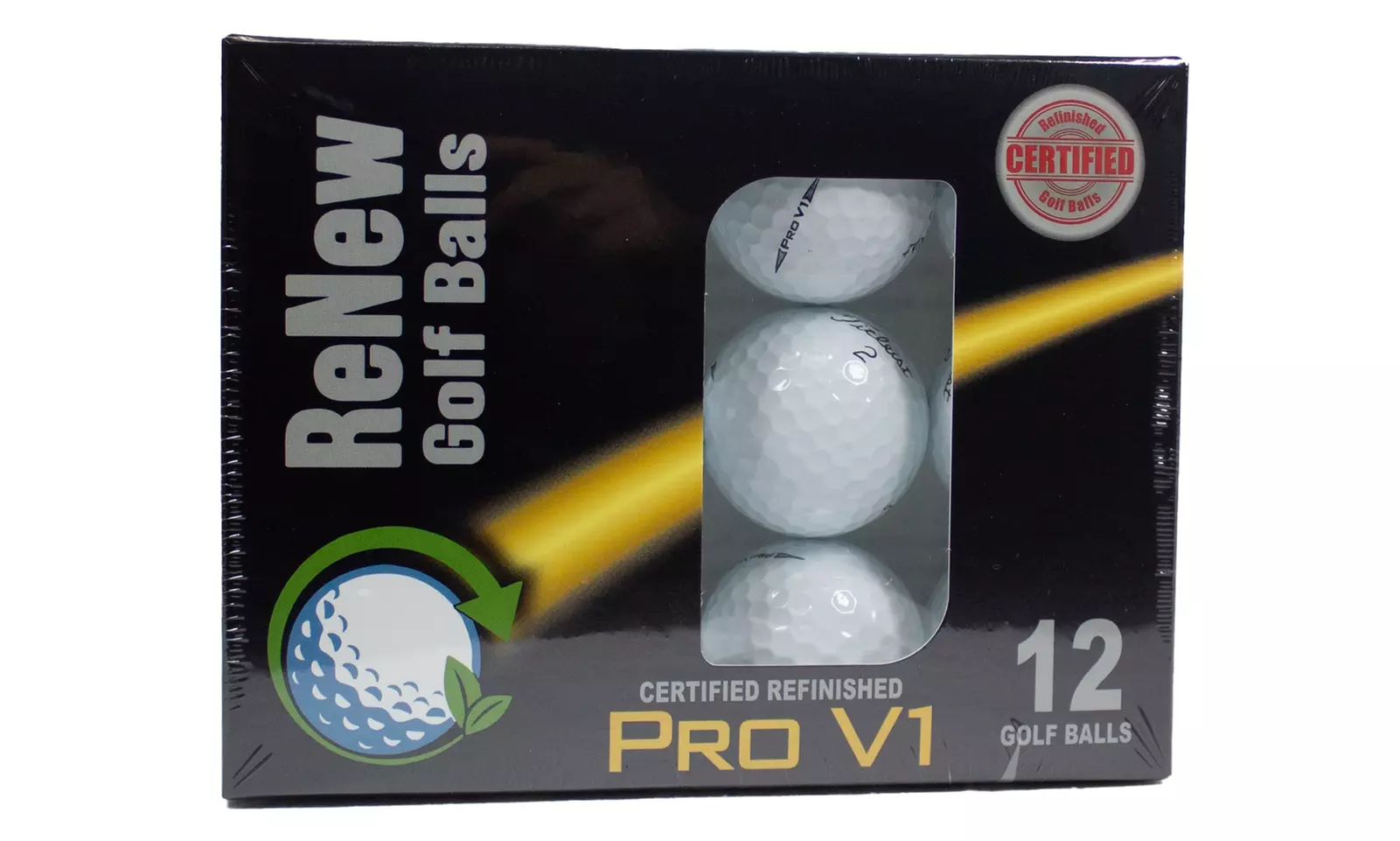 Titleist Pro V1 Golf Balls Certified Refinished 12 Pack