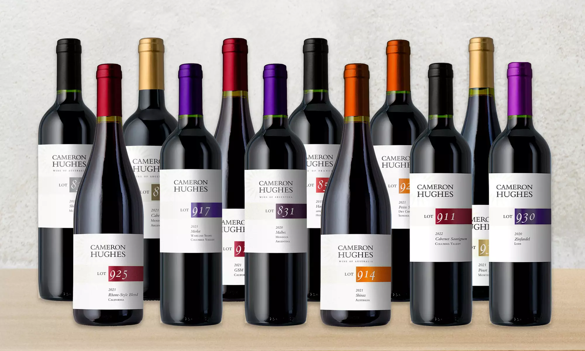 Cameron Hughes Wines — Mixed, Red, or White 12 Pack — Shipping Included