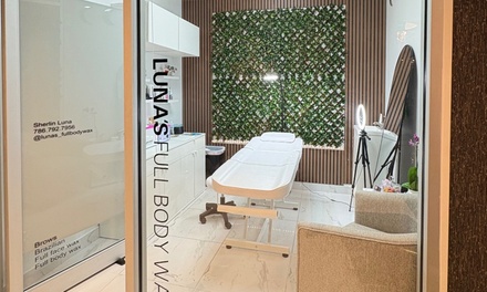One Brazilian or Bikini Waxing Session - Luna's Full Body Wax