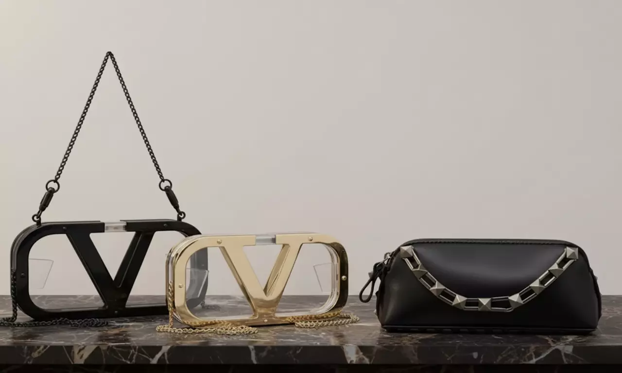 Valentino Garavani Clutches | Iconic Designer Rockstud & Logo-Plaque Styles | Luxury Bags (Up to 53% Off) - Primary Image
